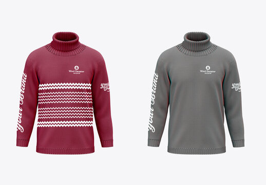 Wool Sweater mockup