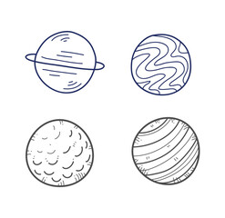 Set of planets