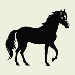 Obraz premium Horse Silhouettes, Animal