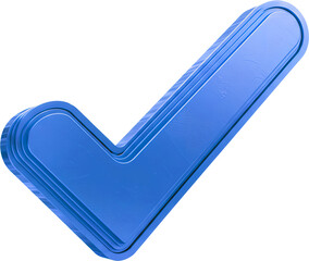 blue check mark icon
