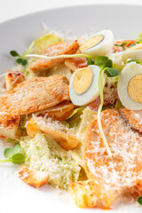 Hearty and delicious salad with spices