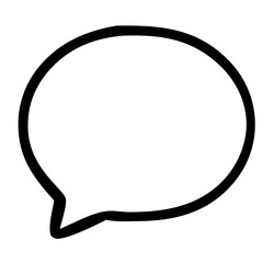 speech bubble icon vector illustration