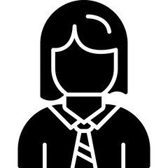 Female Student Avatar Icon