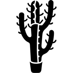Creative details Cactus Tree icon vector illustration 
