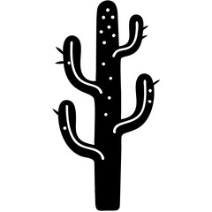 Obraz premium Creative details Cactus Tree icon vector illustration 