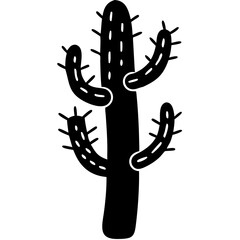 Creative details Cactus Tree icon vector illustration 
