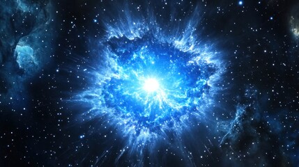 Cosmic Explosion in Deep Space (2)