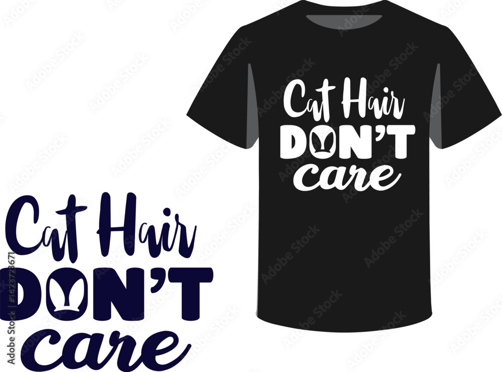 Fototapete typography and icon t-shirts design template with unique text