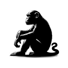 monkey vector art.