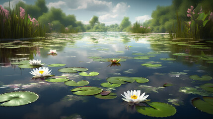 water lilies

