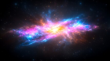 Nebula Space Spiral Glow