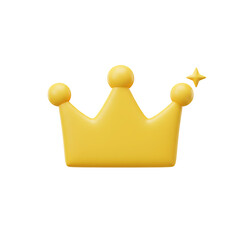 輝く黄金の王冠 立体感豊か