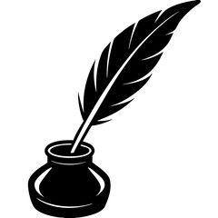 quill and inkwell