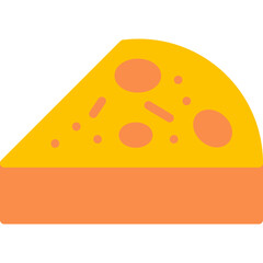 Slice of Pie icon vector illustration