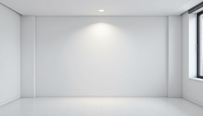 Minimalist design inspiration modern office space interior photography bright environment wide angle view conceptual aesthetics