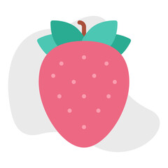 Strawberry icon vector illustration