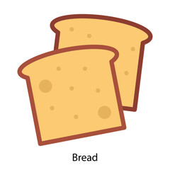 Bread icon vector illustration
