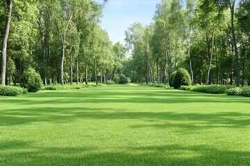 Park Lawn Sunlight Path