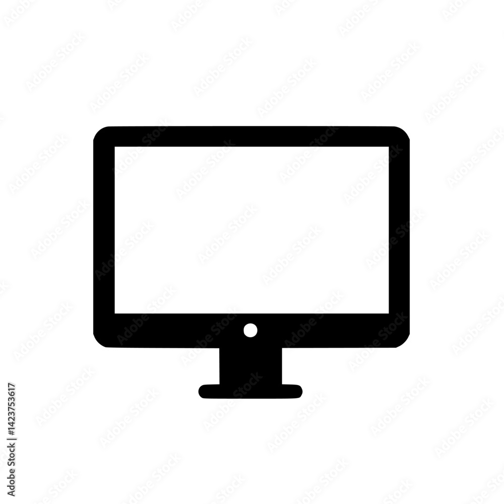 Poster collection of modern icons for digital applications and user interfaces