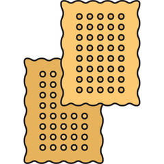 Biscuit III icon vector illustration