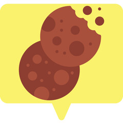 Biscuit II icon vector illustration