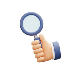 拡大鏡 手元 クールな青色 精密描写