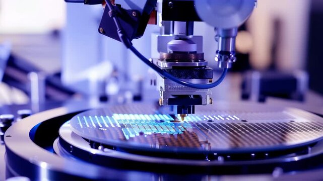 半導体ウェハーの精密加工プロセス