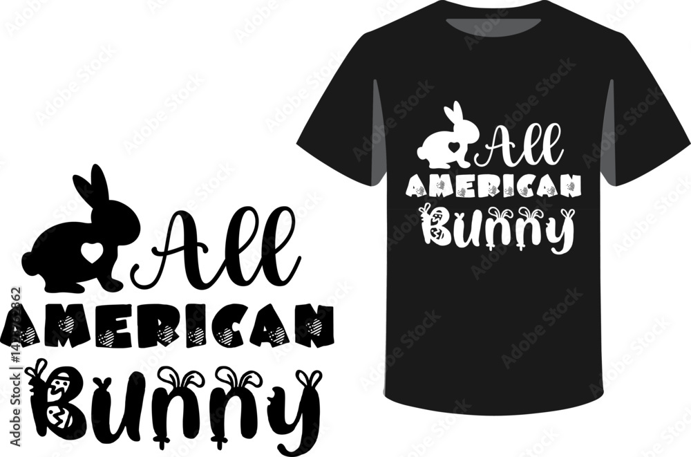 Fototapete typography and icon t-shirts design template with unique text
