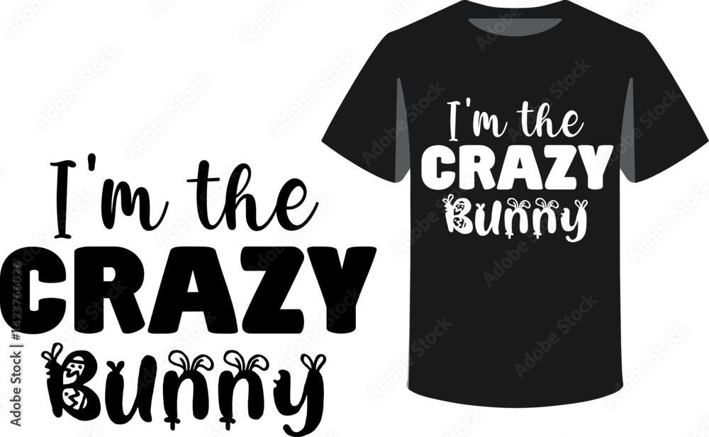 Fototapete typography and icon t-shirts design template with unique text