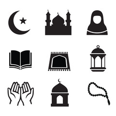 Collection of Islamic elements