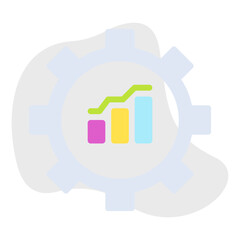 Obraz premium Optimization icon vector illustration