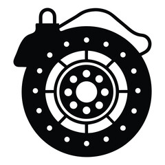 isolated brake bleeder kit on white background