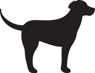 The dog simple icon. Vector ICON all icon Viktor,.
