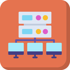 Load balancing icon vector illustration