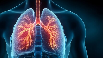 Human Lungs and Respiratory Pathways