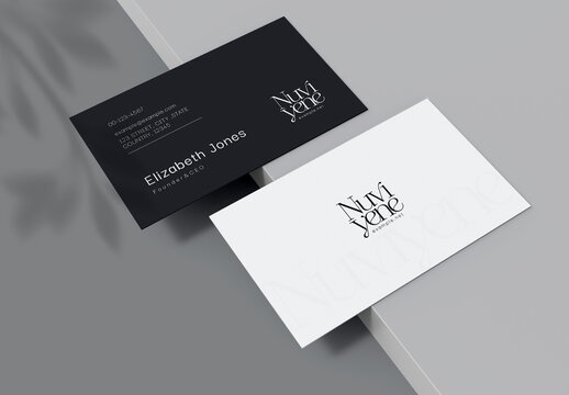  Elegant Business Card Print-Ready Layout