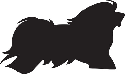 The dog simple icon. Vector ICON all icon Viktor