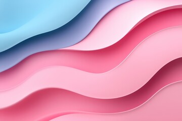 Elegant pastel waves interplay background creating soothing visuals and gradients