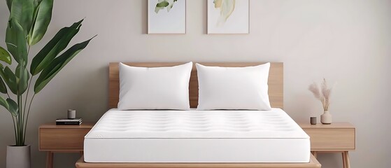 Simple Bedroom with Bed
