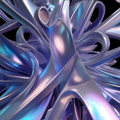 Soft Abstract Texture Background with Flowing Pastel Waves. Vibrant 3D Abstract Dreamscapes Background. Colorfull 3D Background.