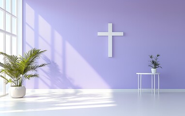 Simple Room, Cross, Light