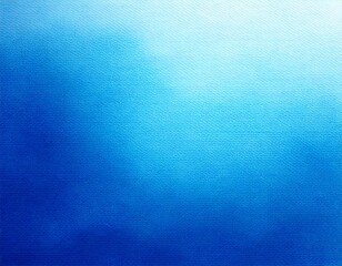 Abstract blue watercolor paint texture  or background