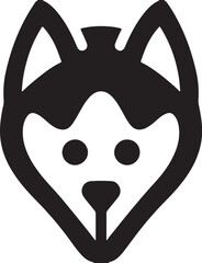 The dog simple icon. Vector ICON all icon Viktor.