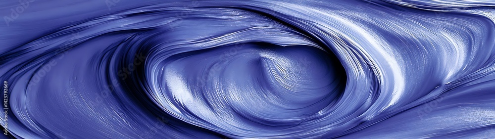 Poster Abstract swirl of deep violet