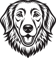 The dog simple icon. Vector ICON all icon Viktor.