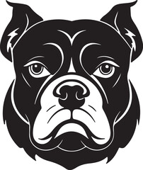 The dog simple icon. Vector ICON all icon Viktor