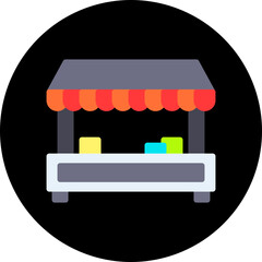 Tuck SHop icon vector illustration