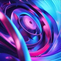 Soft Abstract Texture Background with Flowing Pastel Waves. Vibrant 3D Abstract Dreamscapes Background. Colorfull 3D Background.