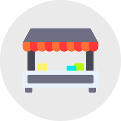 Tuck SHop icon vector illustration