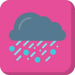 Hail icon vector illustration